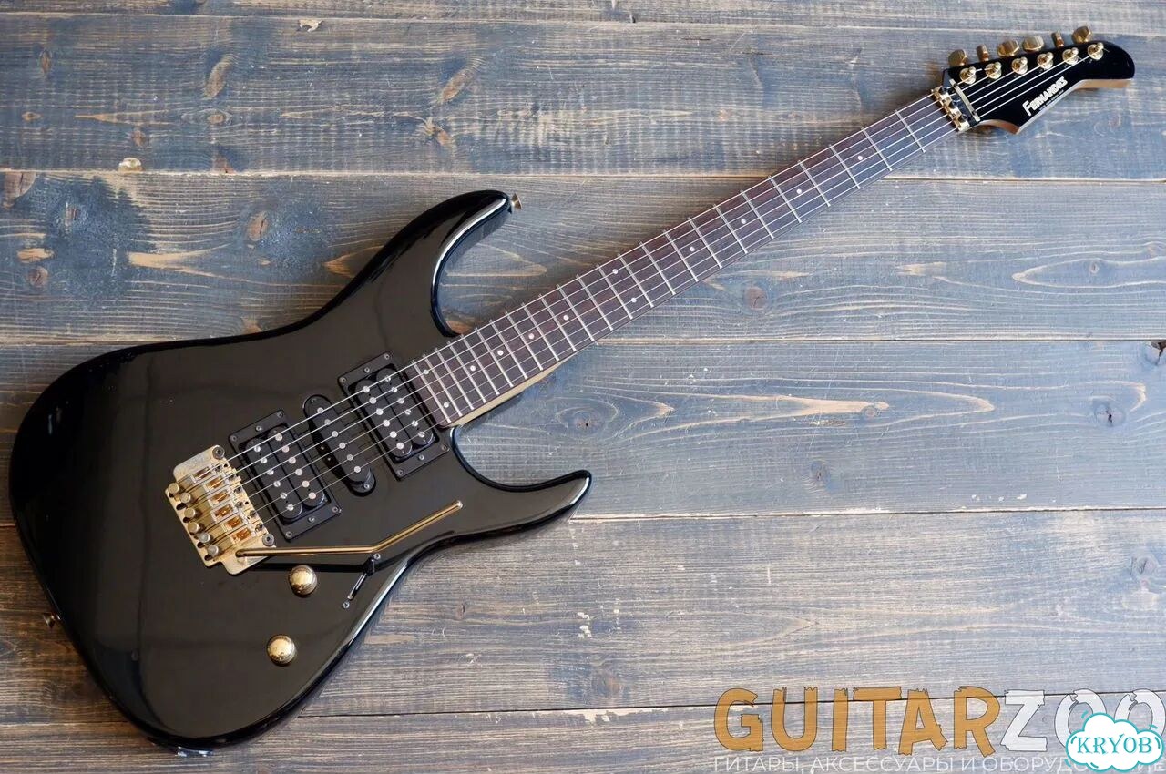 Электрогитара Fernandes FR-55X BLK фото 1