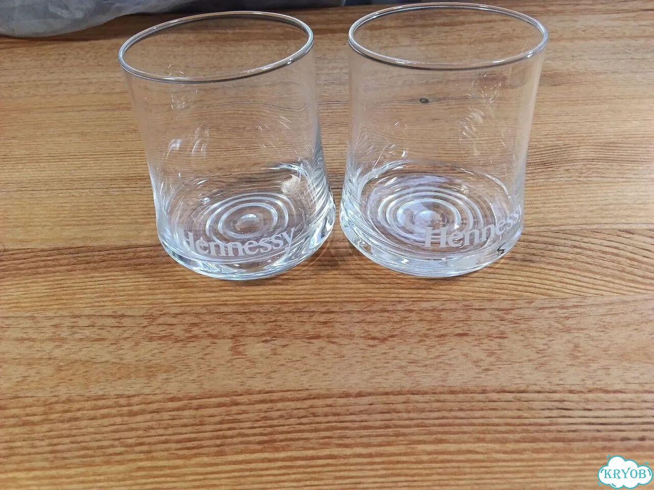 Стаканы Hennessy новые 2 шт, ассиметричной формы фото 3