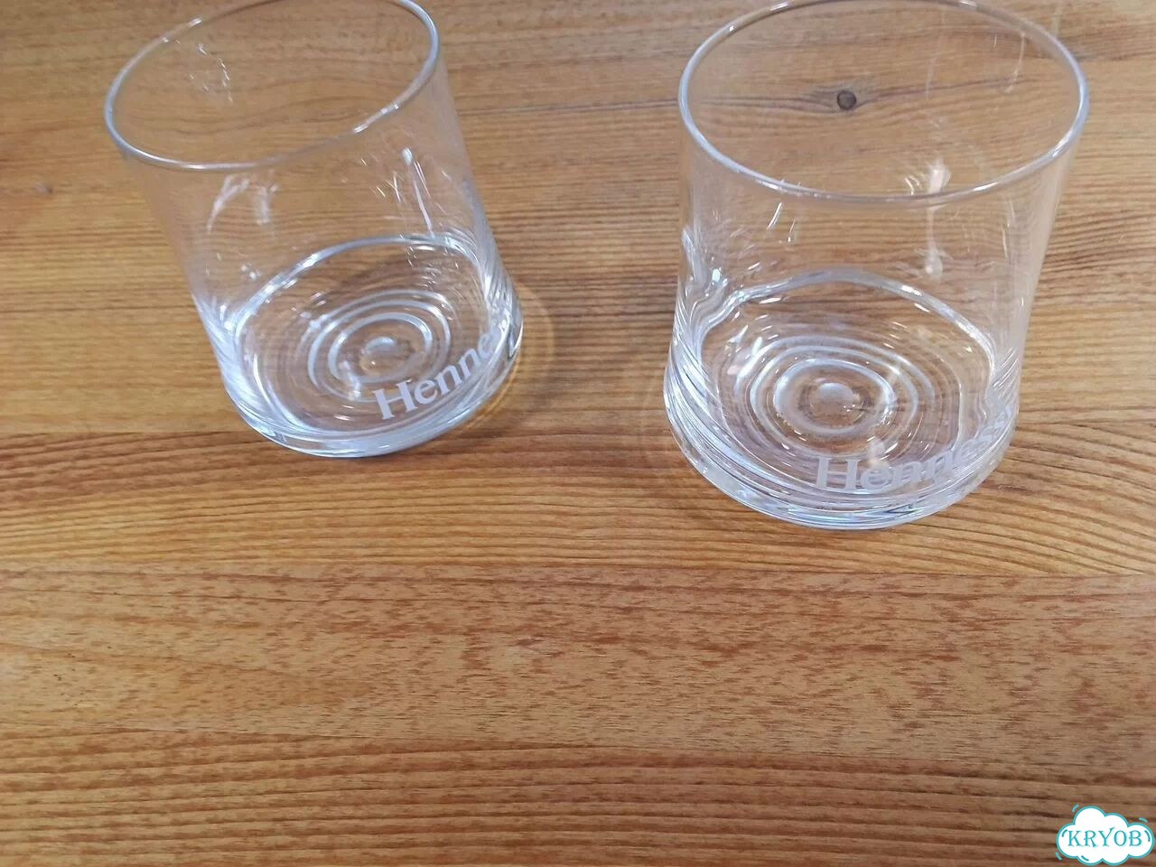 Стаканы Hennessy новые 2 шт, ассиметричной формы фото 6