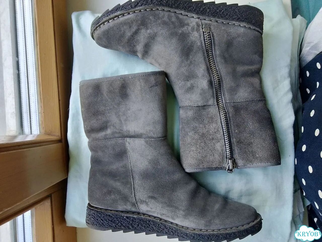 Сапоги демисезонные женские 39. - 40 Clarks фото 2