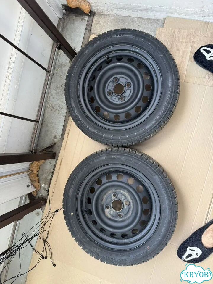 Штампованные диски Toyota 5.5×R15 4×100 фото 1