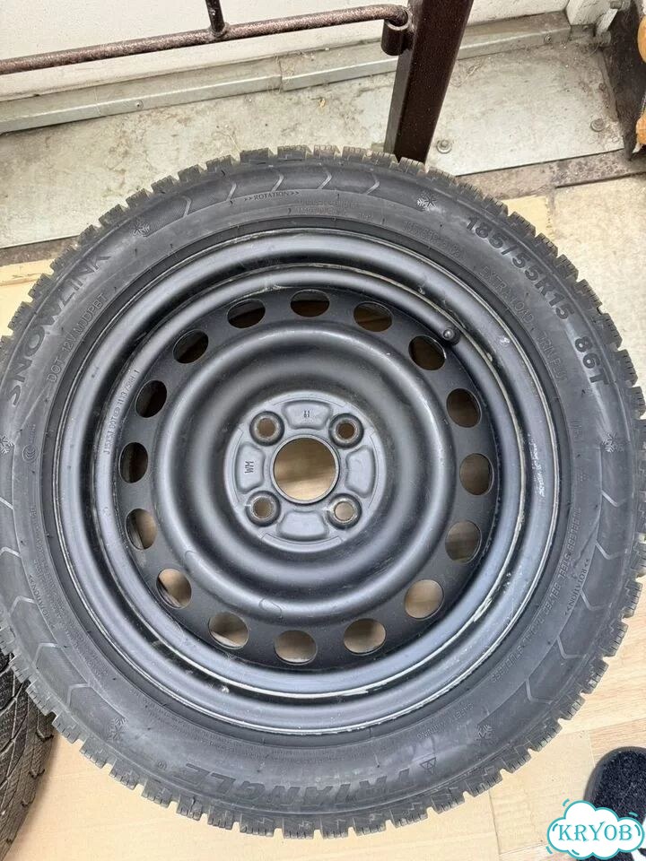 Штампованные диски Toyota 5.5×R15 4×100 фото 5