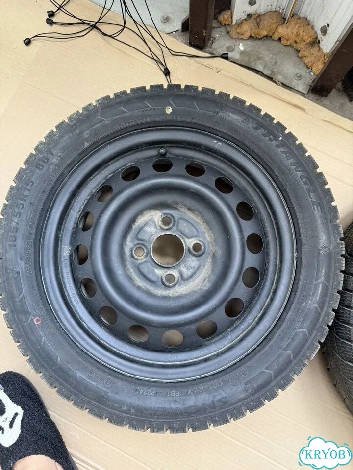 Штампованные диски Toyota 5.5×R15 4×100 фото 6