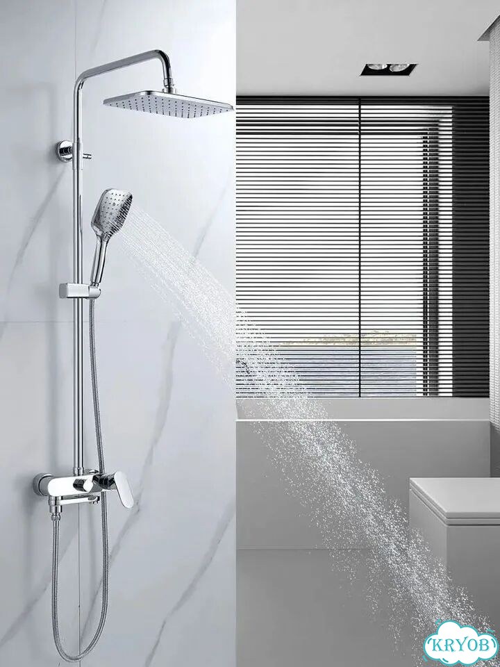 Душевая стойка Shevanik S8636 хром фото 2