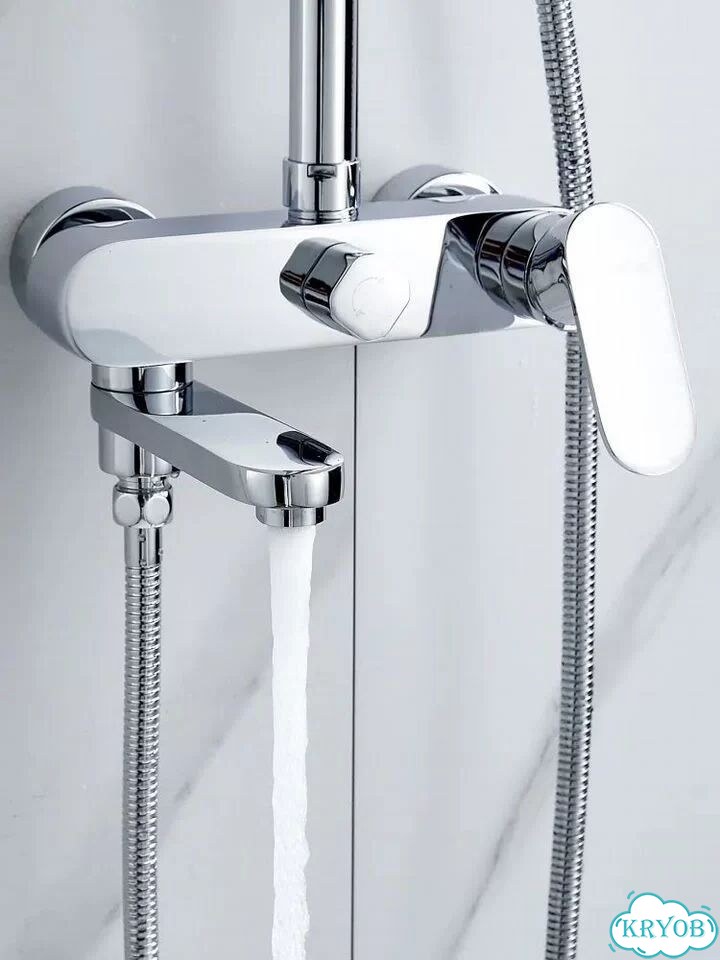 Душевая стойка Shevanik S8636 хром фото 7
