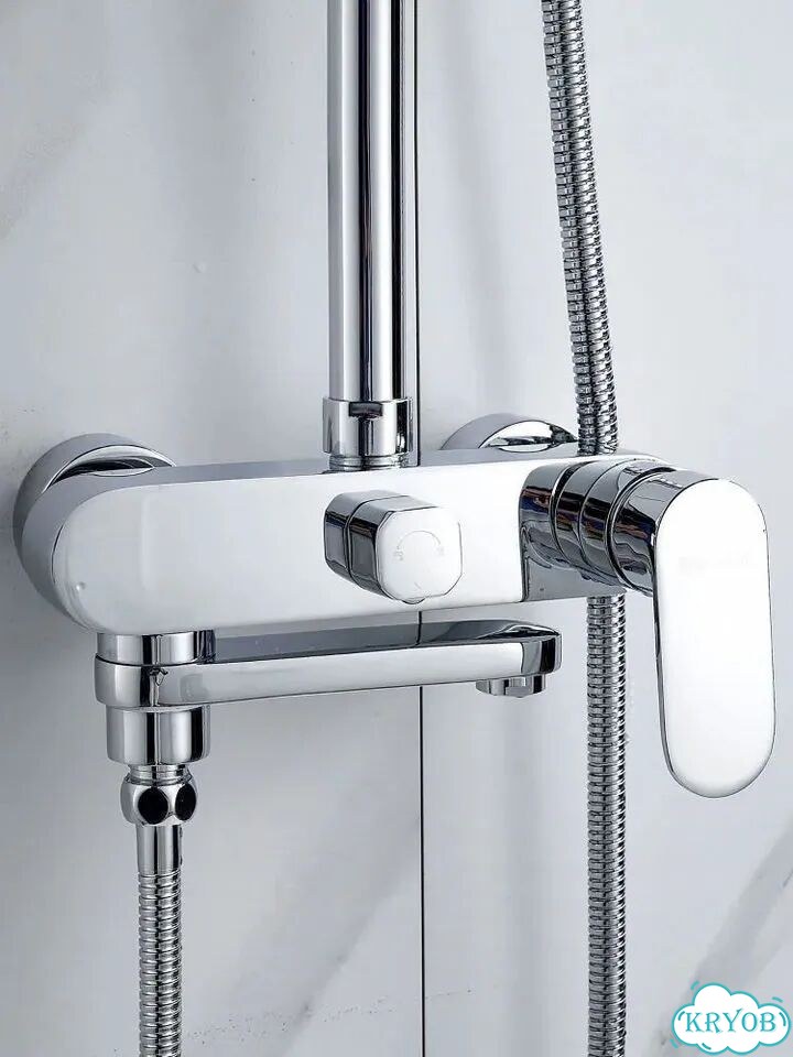 Душевая стойка Shevanik S8636 хром фото 9