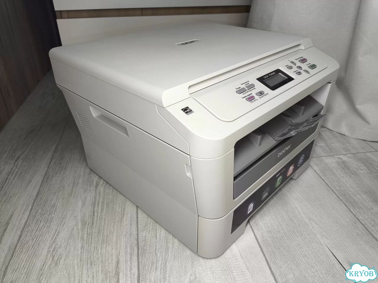 Лазерное мфу Brother DCP-7055R пробег 1000 стр фото 7