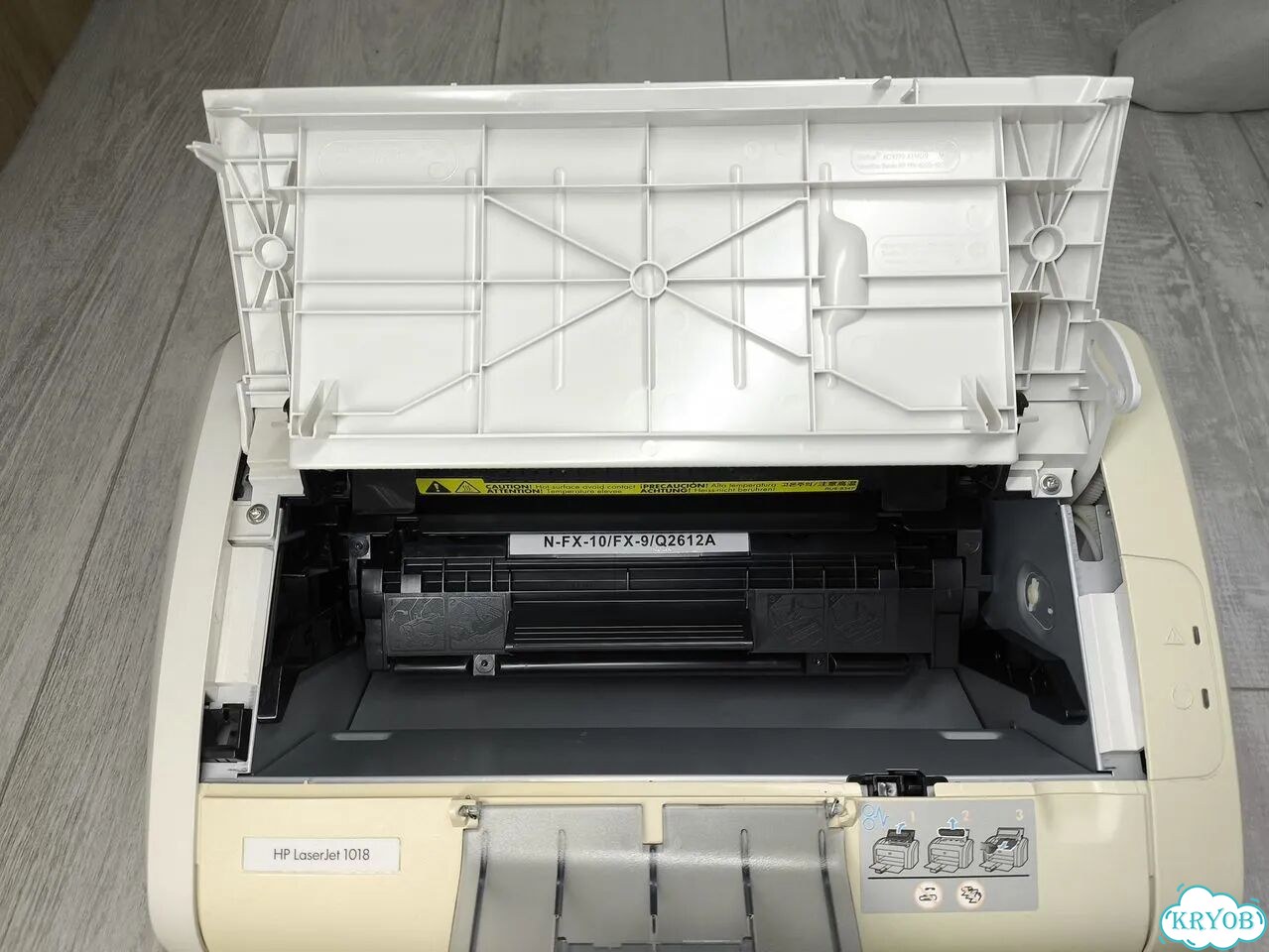 Лазерный принтер HP LaserJet 1018 Гарантия фото 5