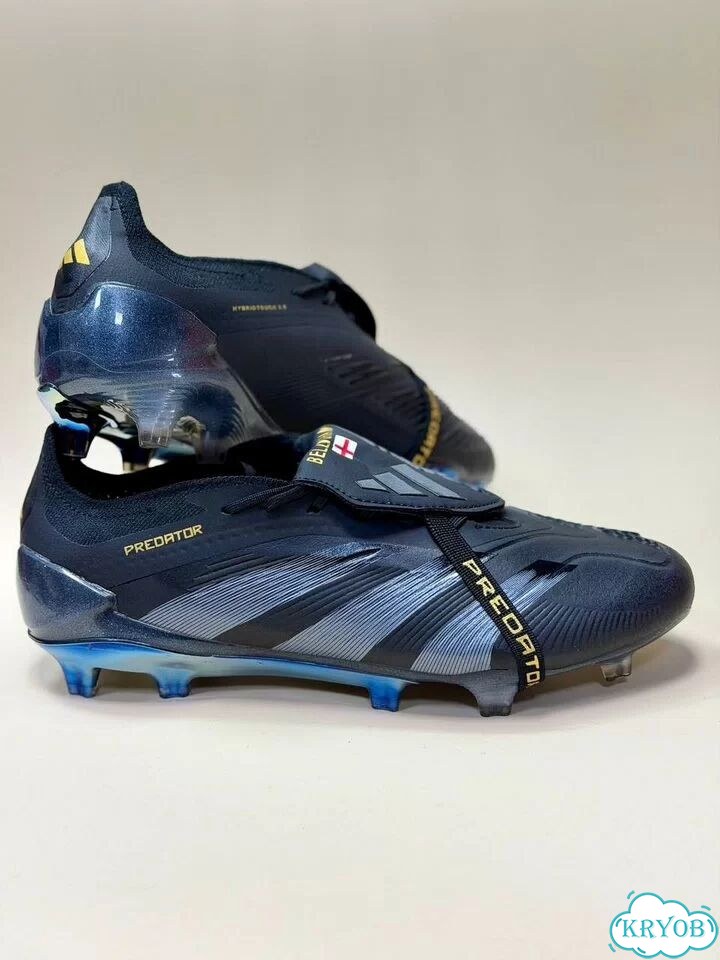 Бутсы мужские Adidas Predator Bellingham черные фото 3