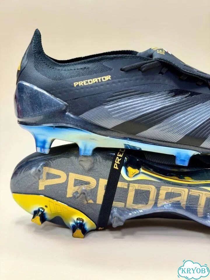 Бутсы мужские Adidas Predator Bellingham черные фото 6