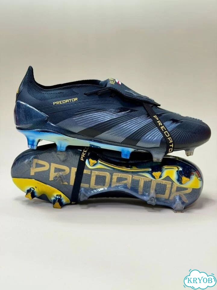 Бутсы мужские Adidas Predator Bellingham черные фото 7