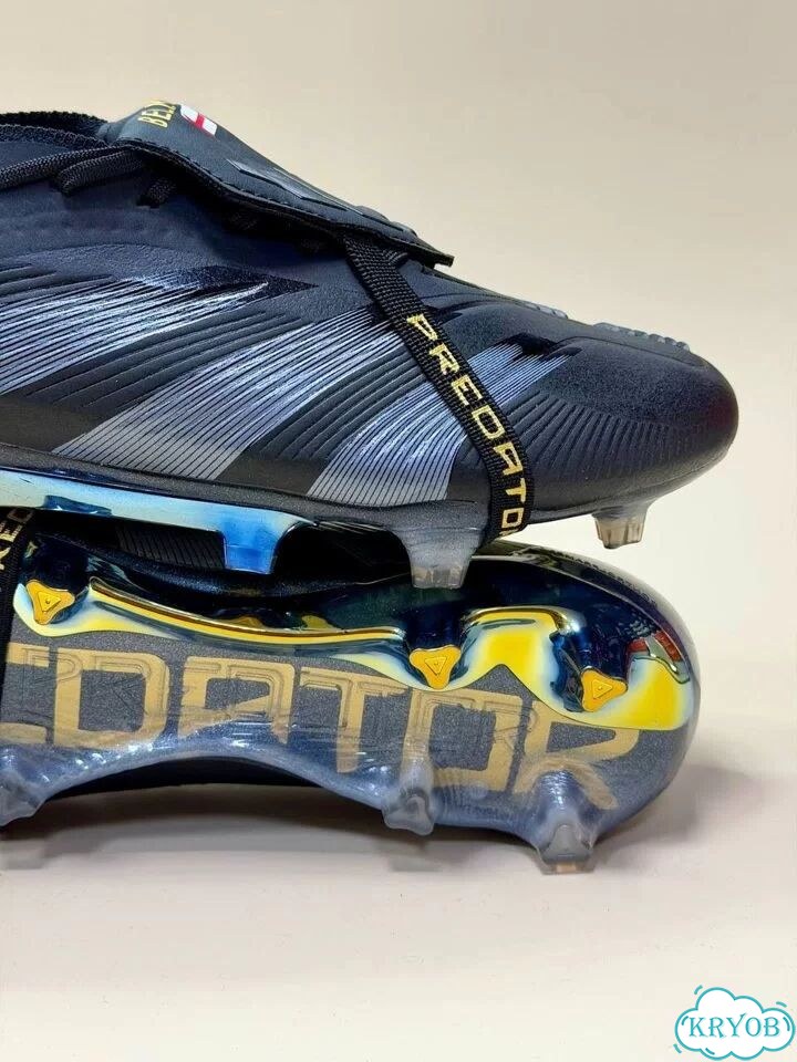 Бутсы мужские Adidas Predator Bellingham черные фото 8