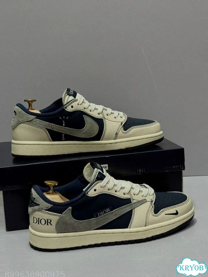 Кроссовки Nike Jordan Travis Scott Dior фото 8
