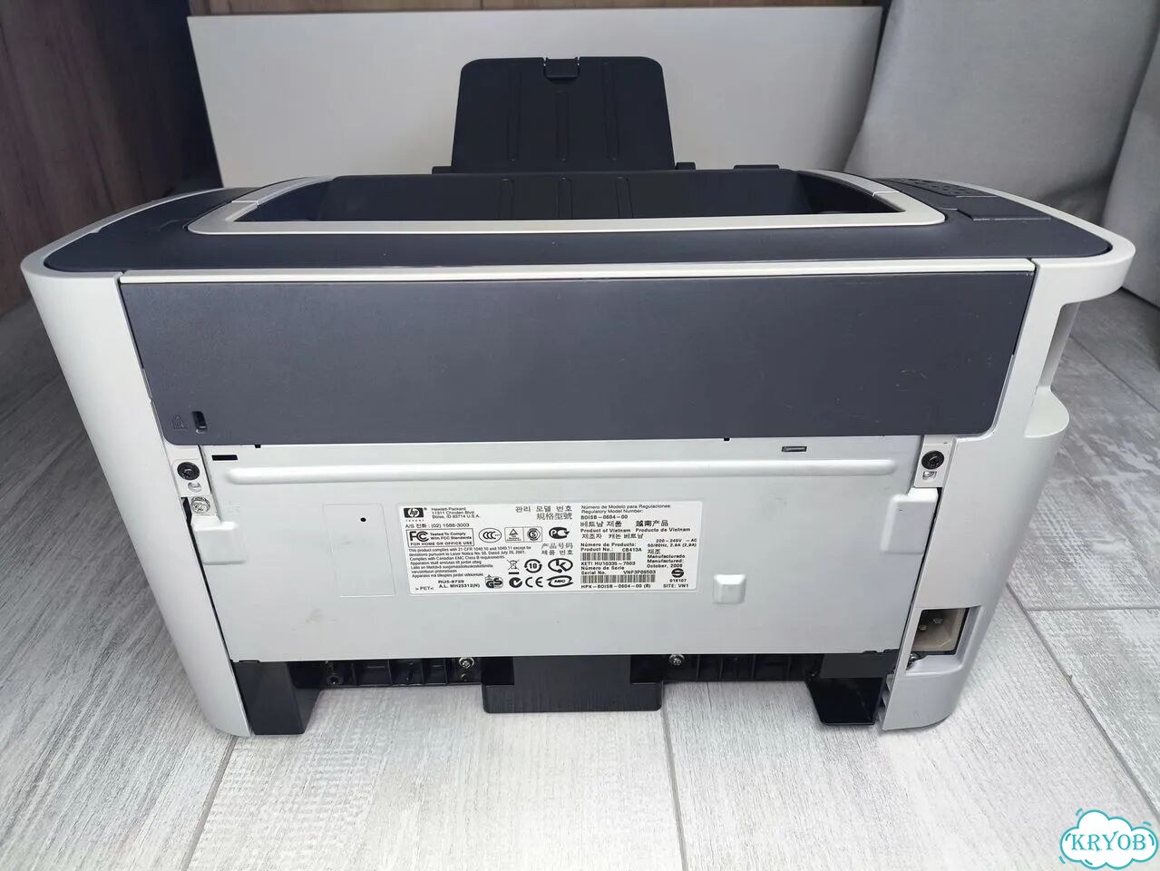 Быстрый принтер HP LaserJet P1505 Гарантия фото 7
