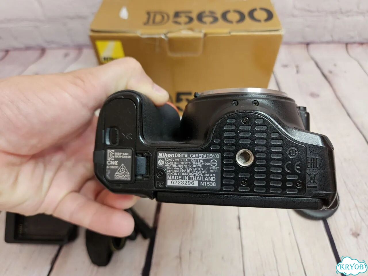 Nikon d5600 body (тушка) 80k фото 4