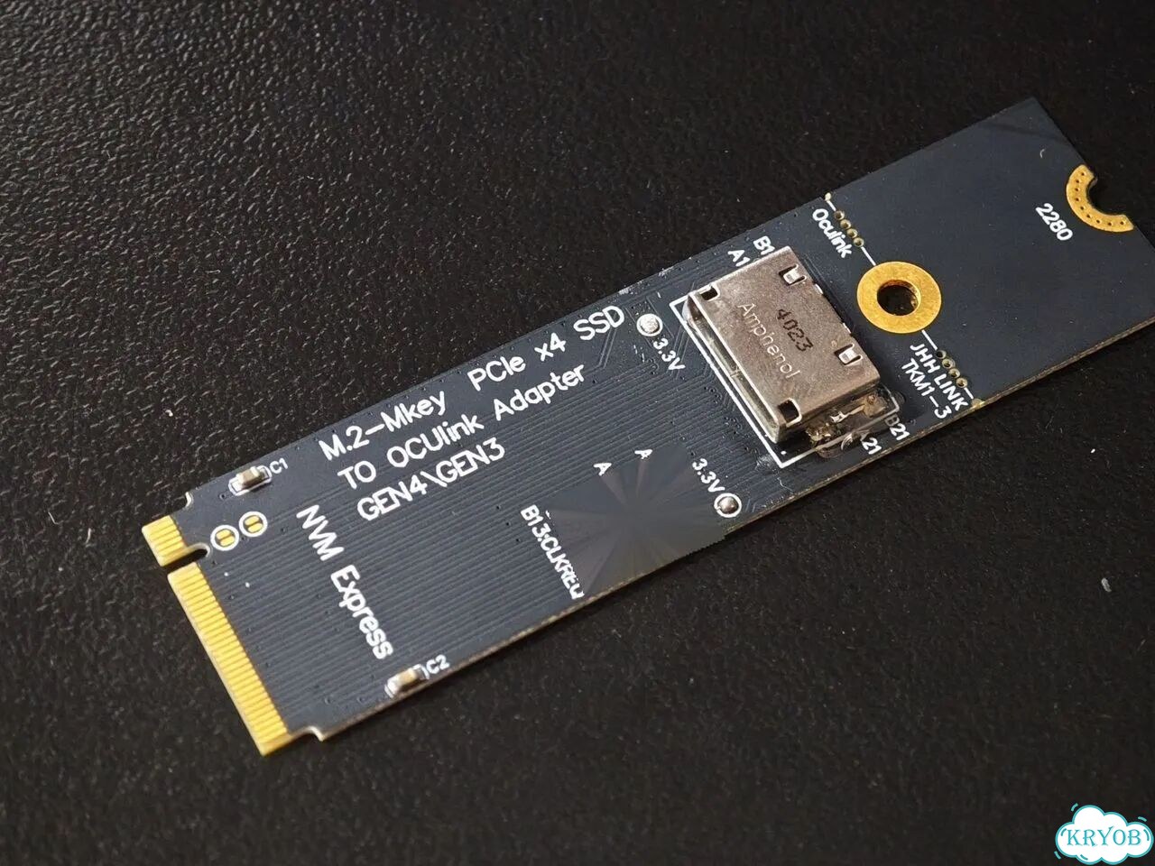 Адаптер M2 NVMe PCIe к Oculink фото 1