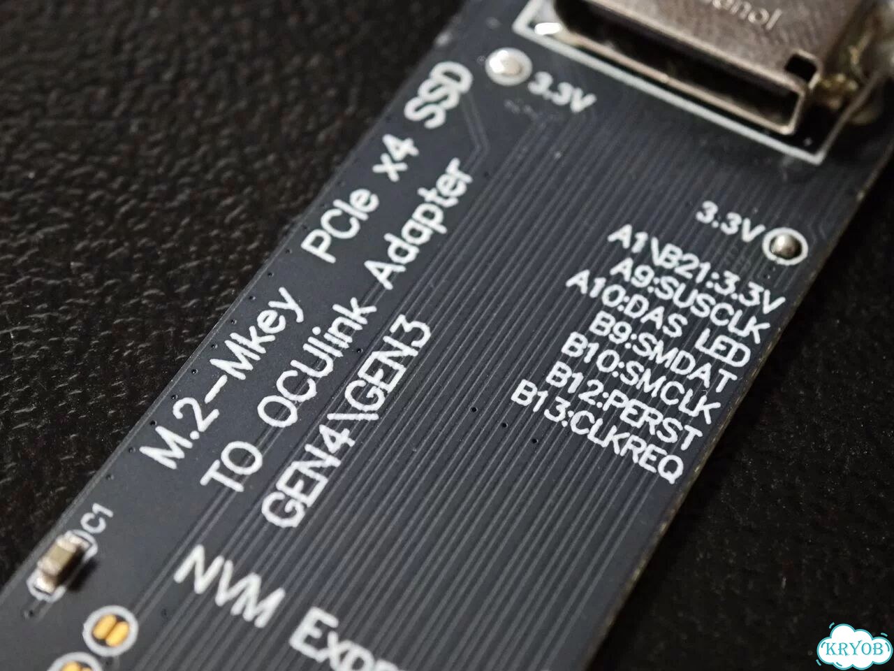 Адаптер M2 NVMe PCIe к Oculink фото 3