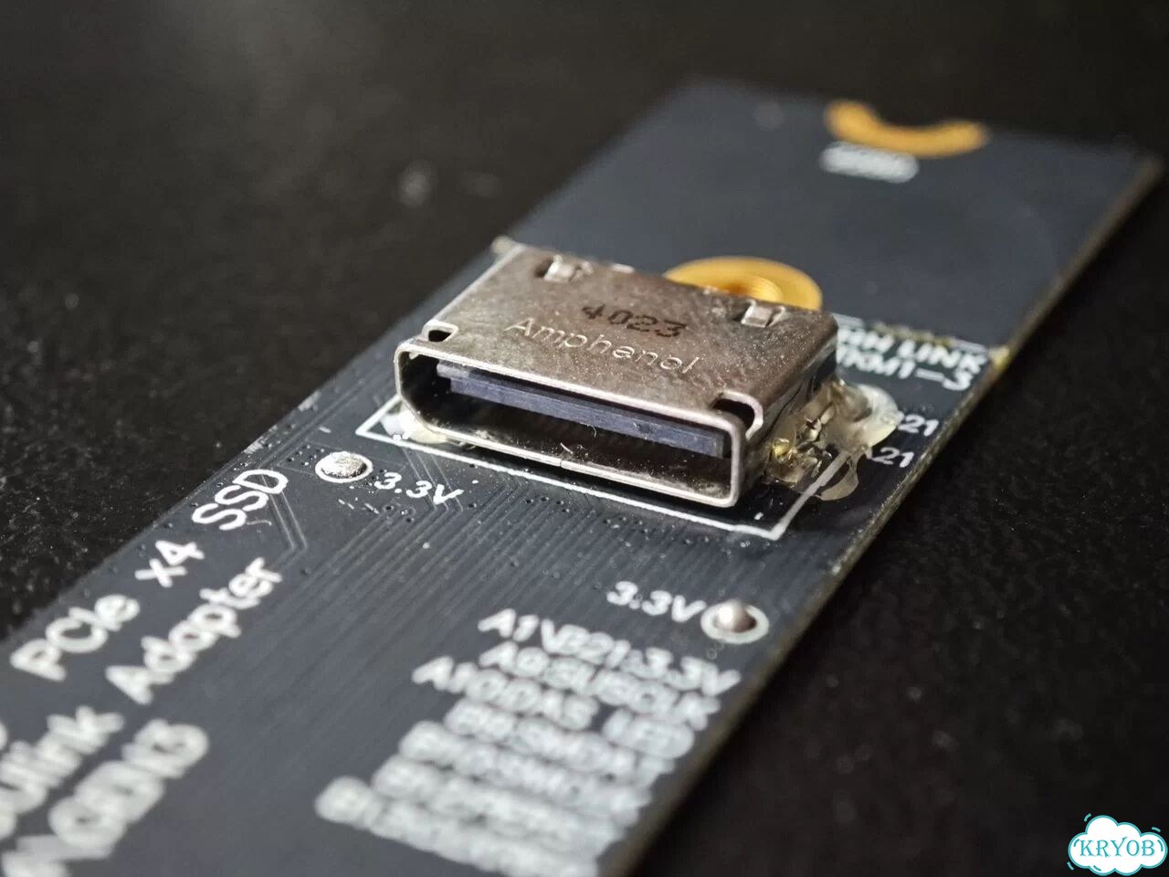 Адаптер M2 NVMe PCIe к Oculink фото 6