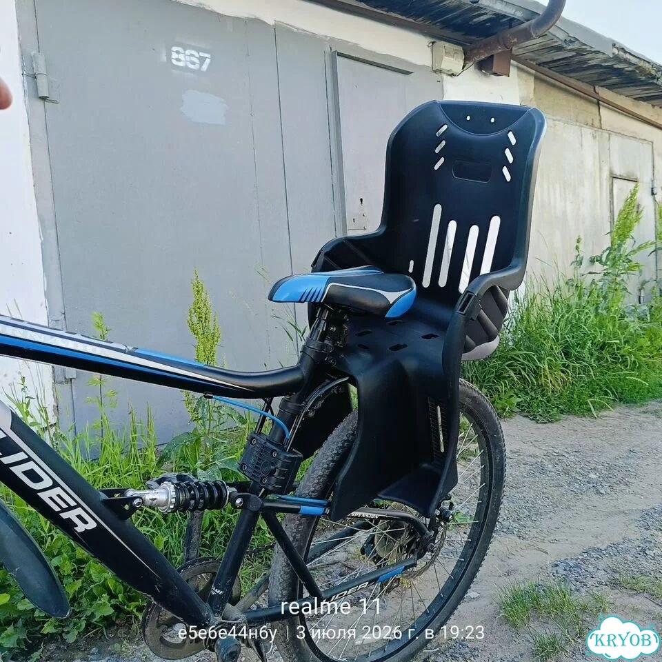 Детское велокресло на раму фото 2