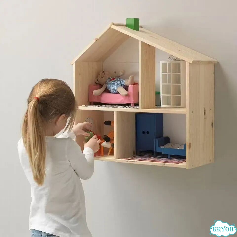 Кукольный домик и стеллаж для игрушек IKEA фото 2
