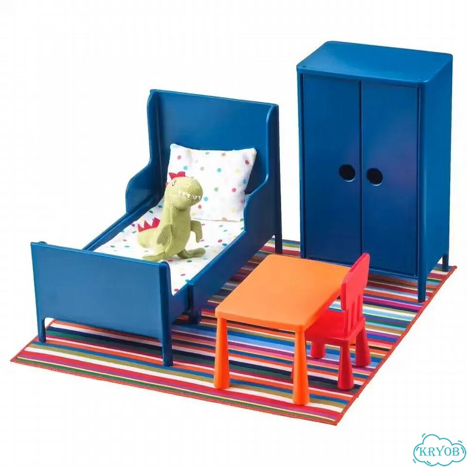 Кукольный домик и стеллаж для игрушек IKEA фото 3