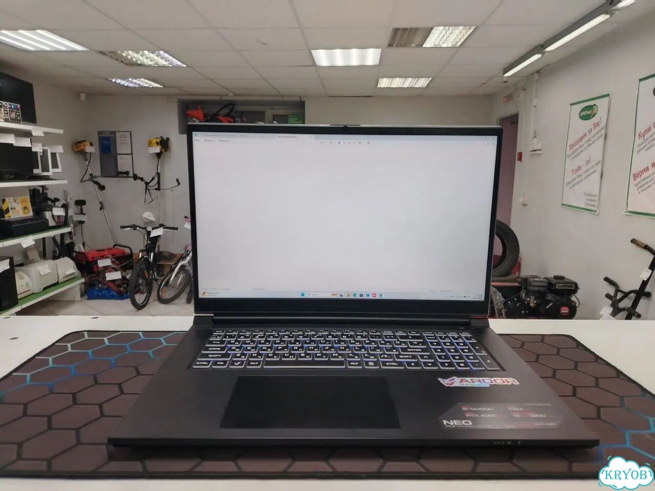 Игровой ноутбук Ardor Gaming Laptor Neo 17.3 фото 10