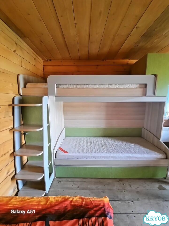 Кровать двухъярусная 90×200 Кровать фото 1