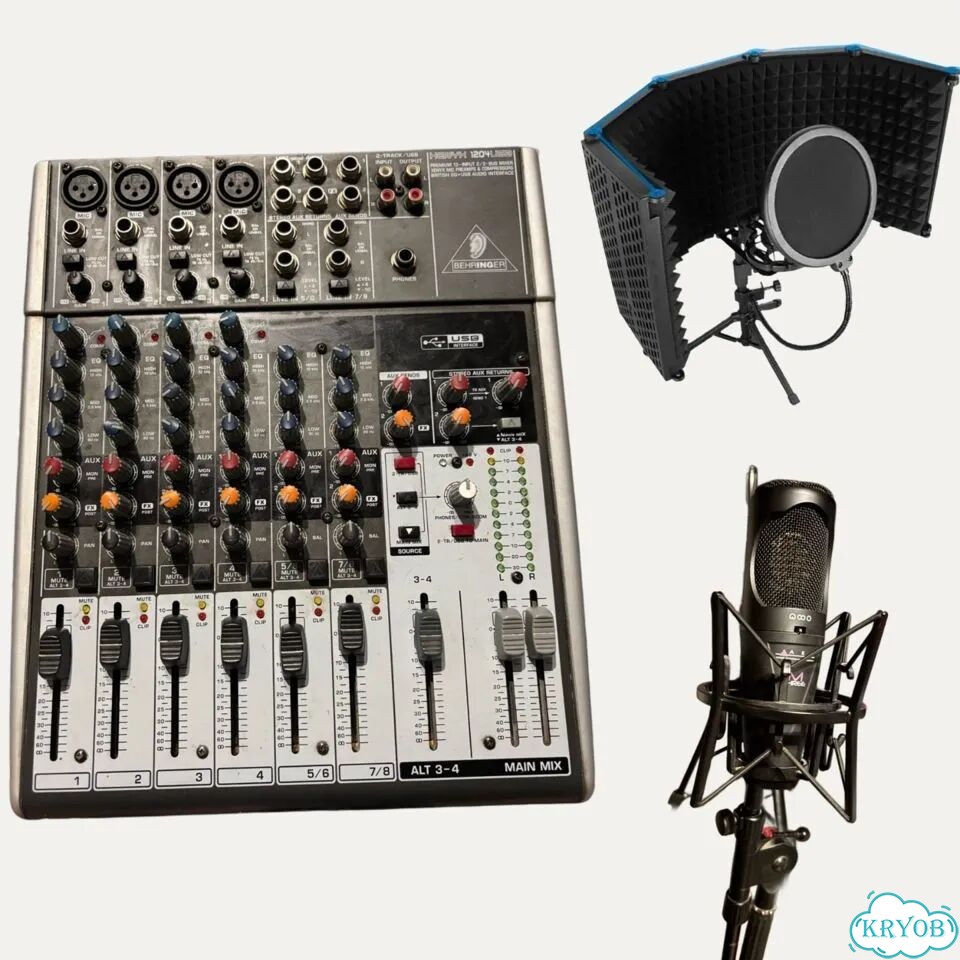 Микшерный пульт behringer 1204usb фото 1
