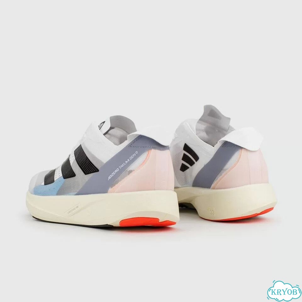 Кроссовки Adidas Adizero Takumi Sen 9 White Black Str фото 3
