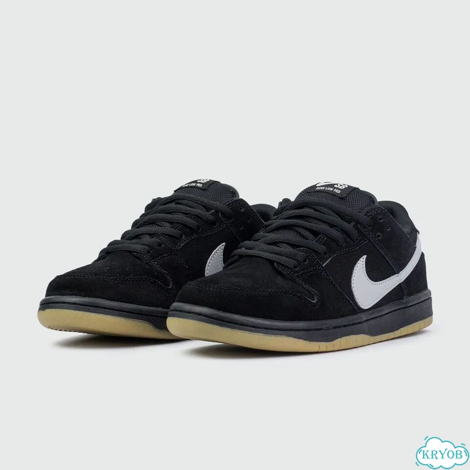 Кроссовки Nike Dunk Low Black / Gum Ftwr фото 2