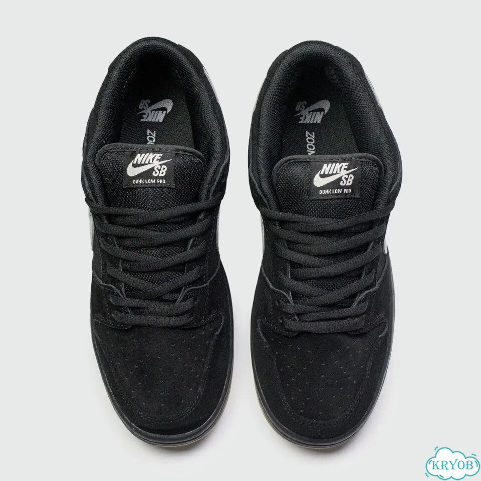 Кроссовки Nike Dunk Low Black / Gum Ftwr фото 6