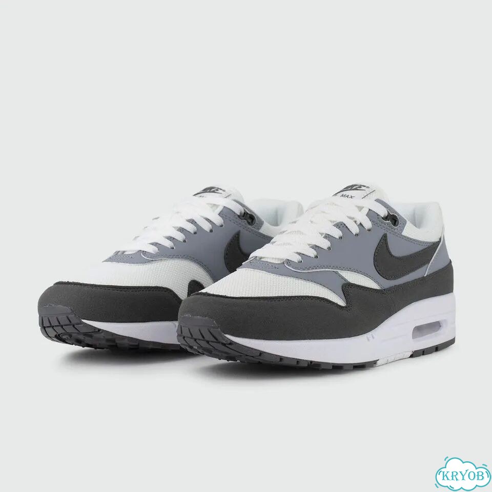 Кроссовки Nike Air Max 1 White Grey фото 2