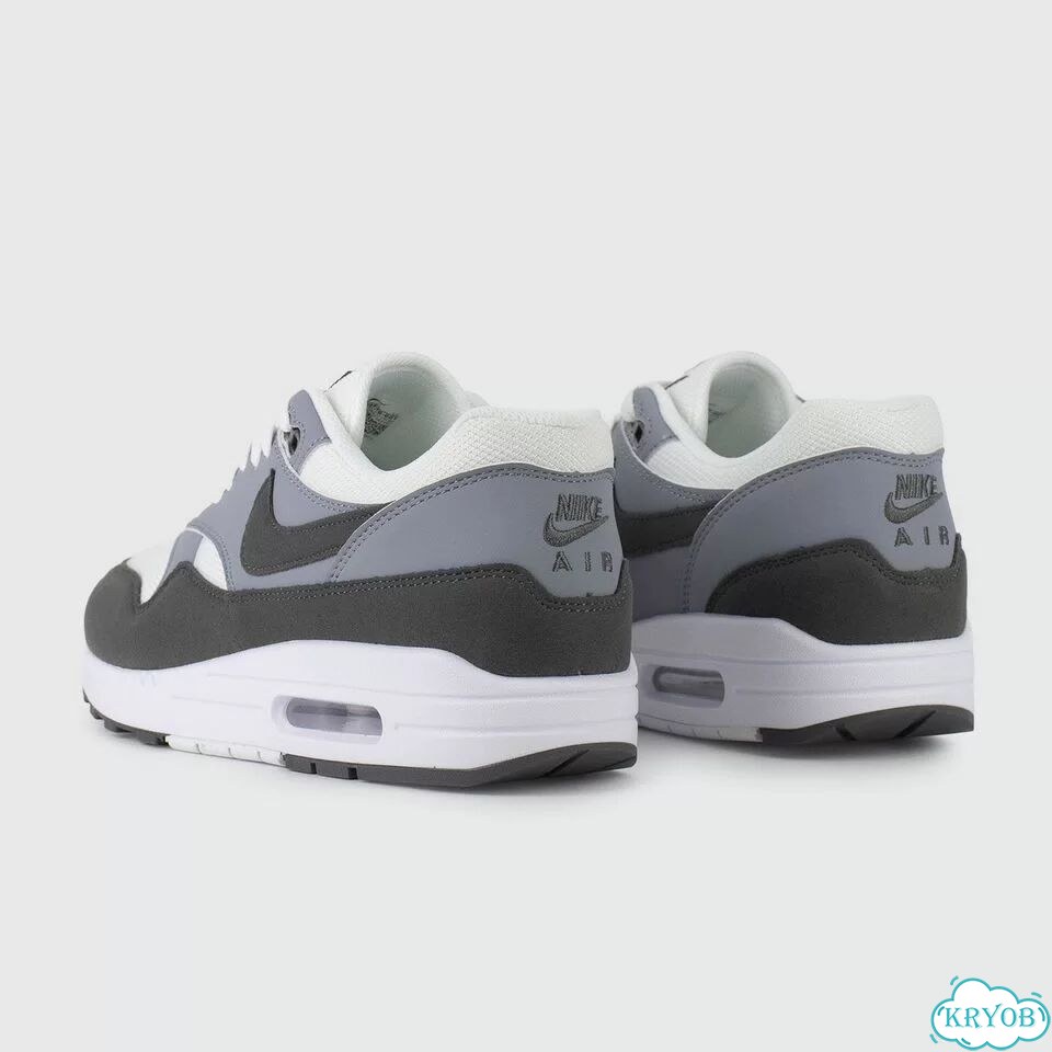 Кроссовки Nike Air Max 1 White Grey фото 3