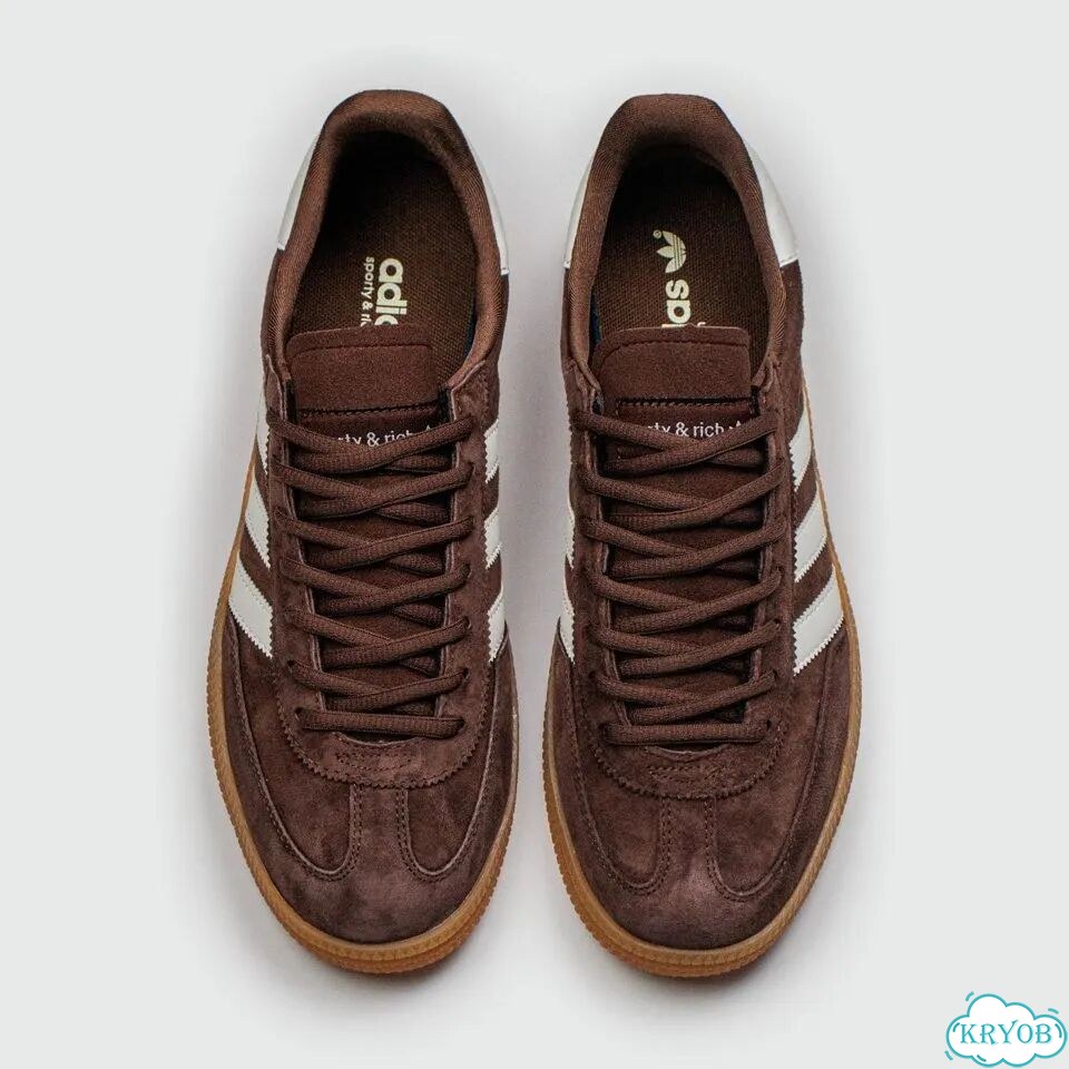 Кроссовки Adidas Spezial Sporty Rich Brown фото 6