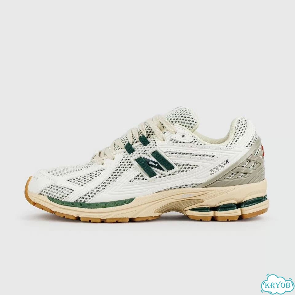 Кроссовки New Balance 1906R White Green Cream фото 1