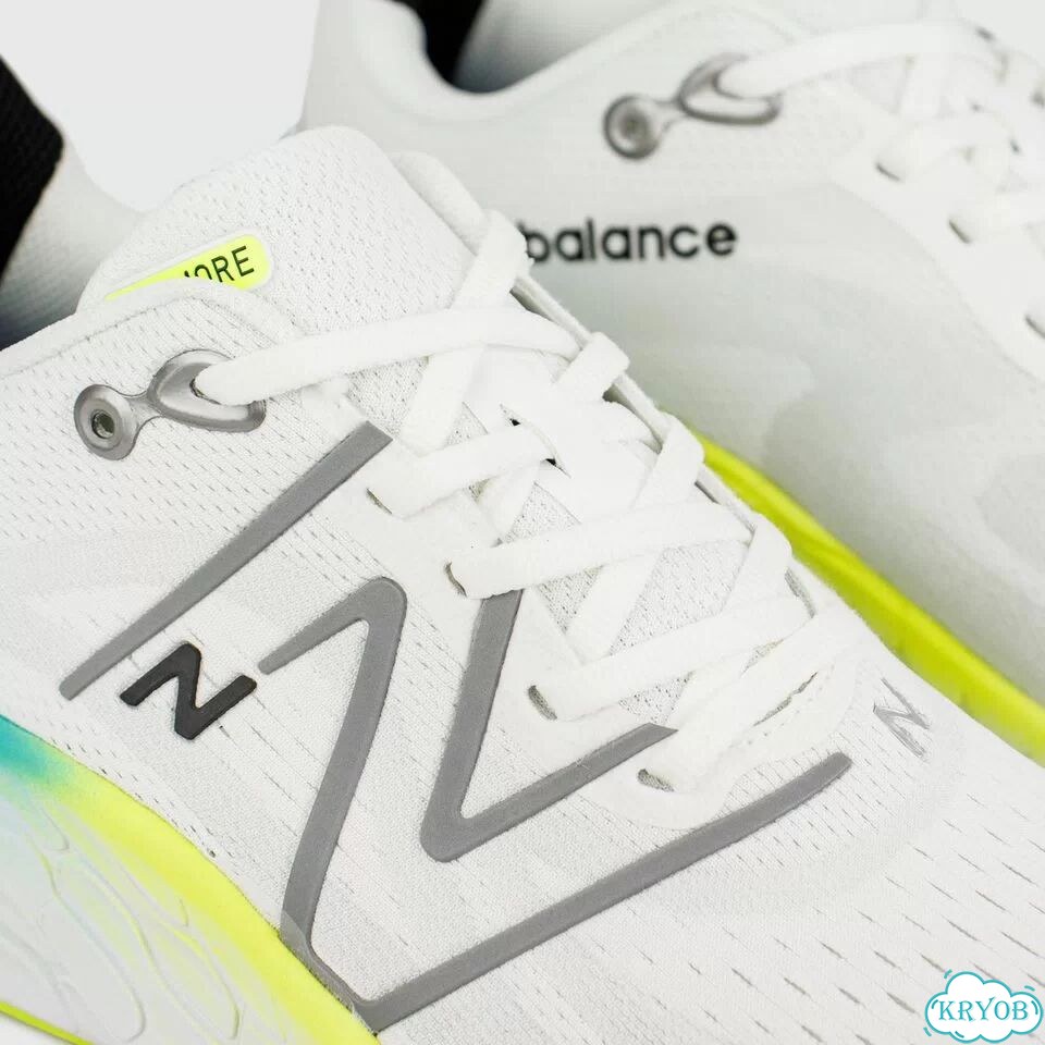 Кроссовки New Balance Fresh Foam x More V4 White Yellow фото 5