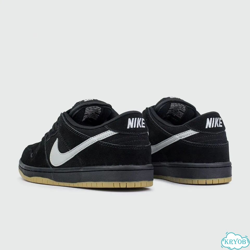 Кроссовки Nike Dunk Low Black / Gum Ftwr фото 3
