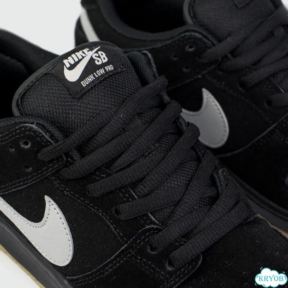 Кроссовки Nike Dunk Low Black / Gum Ftwr фото 5