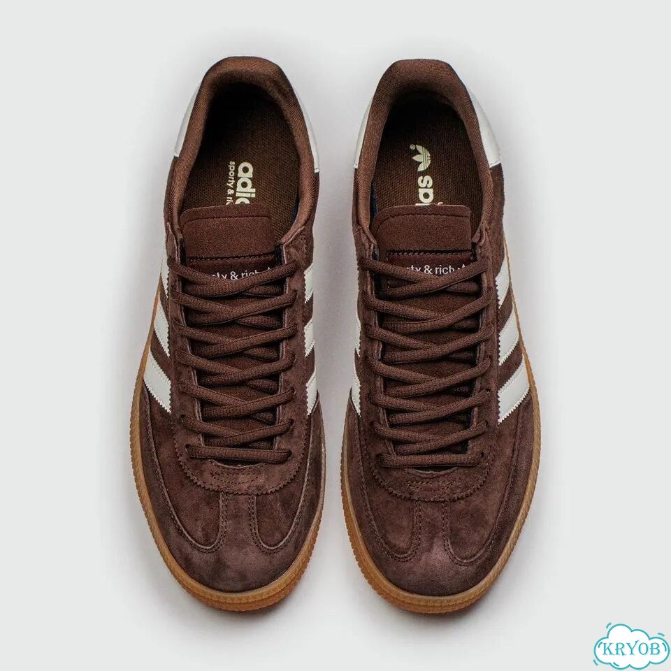 Кроссовки Adidas Spezial Sporty Rich Brown фото 6