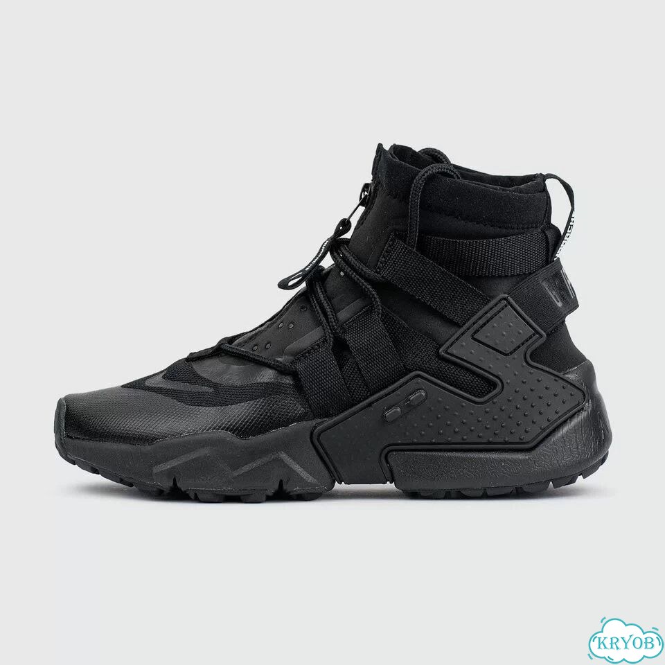 Кроссовки Nike Air Huarache Gripp Triple Black фото 1