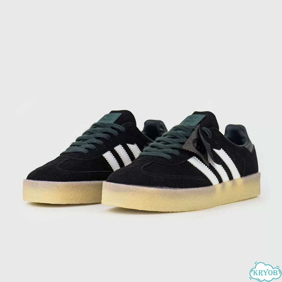 Кроссовки Adidas Samba x Clarks Fieg Black Green Matte фото 2