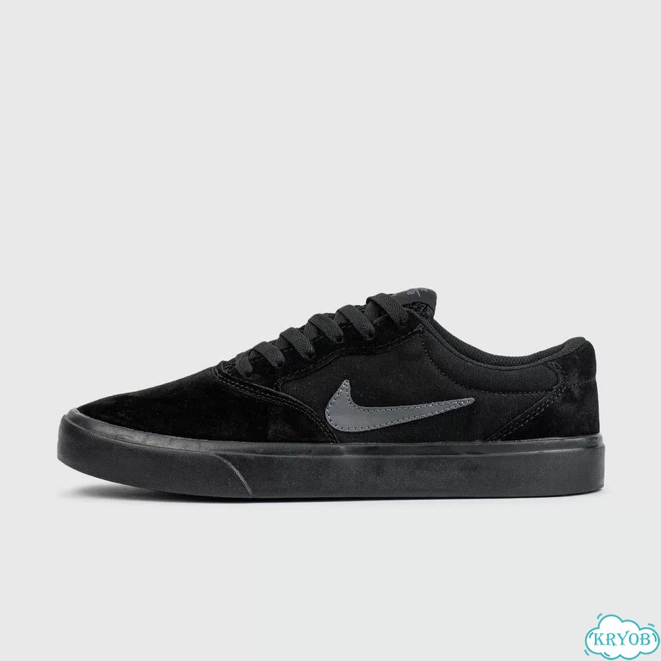 Кеды Nike SB Chron Suede Trp. Black фото 1