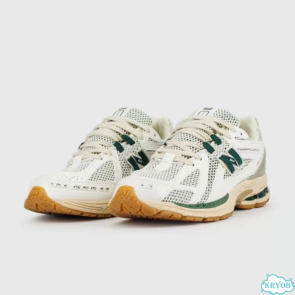 Кроссовки New Balance 1906R White Green Cream фото 2