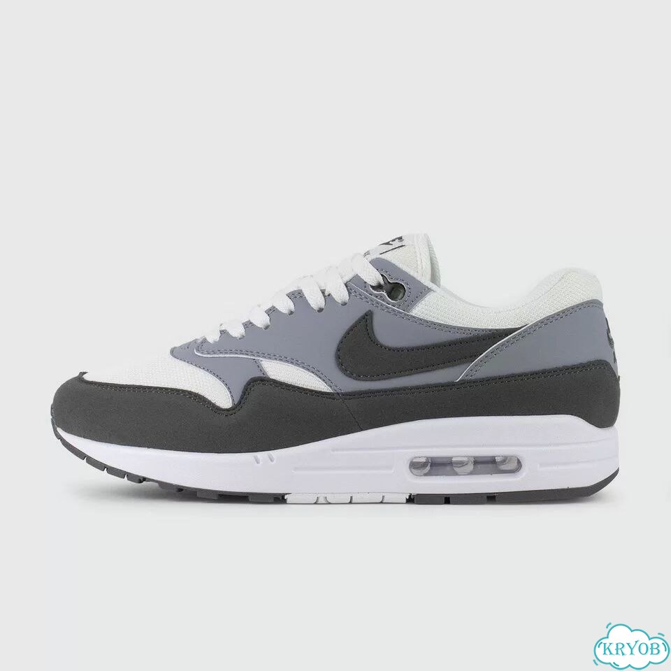 Кроссовки Nike Air Max 1 White Grey фото 1