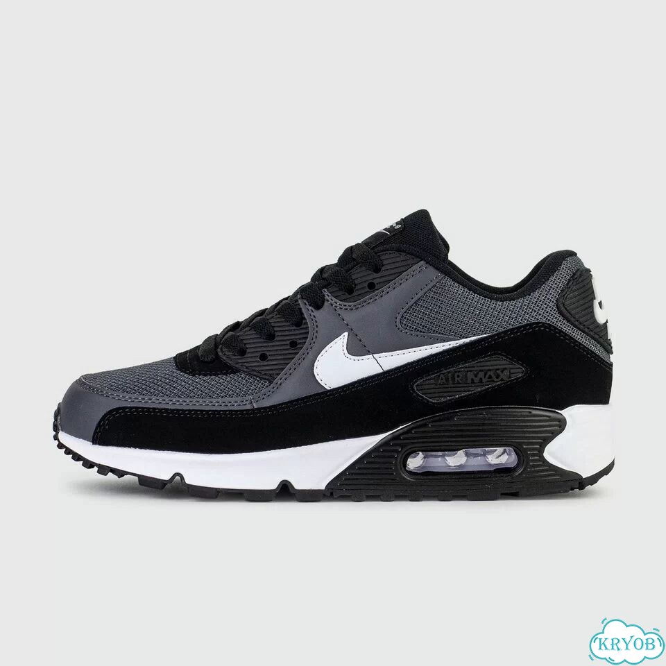 Кроссовки Nike Air Max 90 Grey / Black / White фото 1
