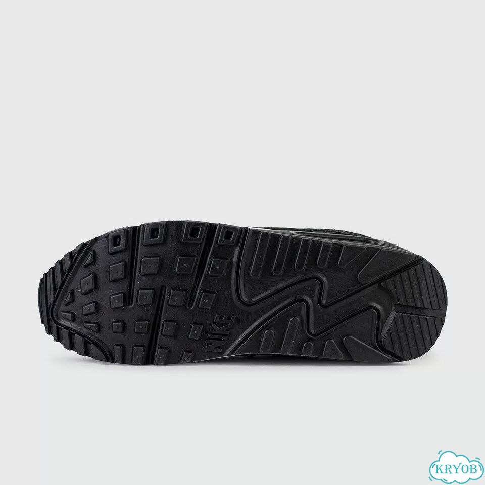 Кроссовки Nike Air Max 90 Grey / Black / White фото 4