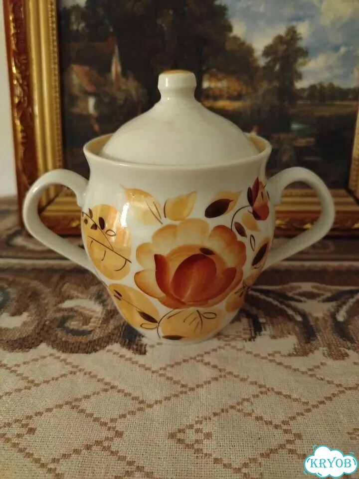 Чайный дуэт(сахарница и заварник), Хайта фото 3