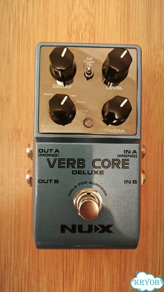 Гитарная педаль NUX Verb Core Deluxe Stereo Reverb фото 2