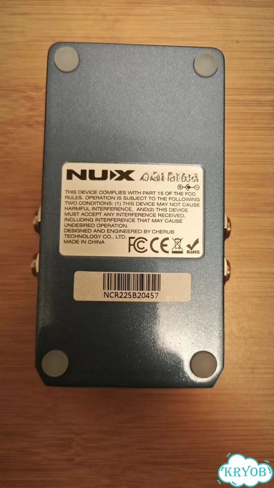 Гитарная педаль NUX Verb Core Deluxe Stereo Reverb фото 5