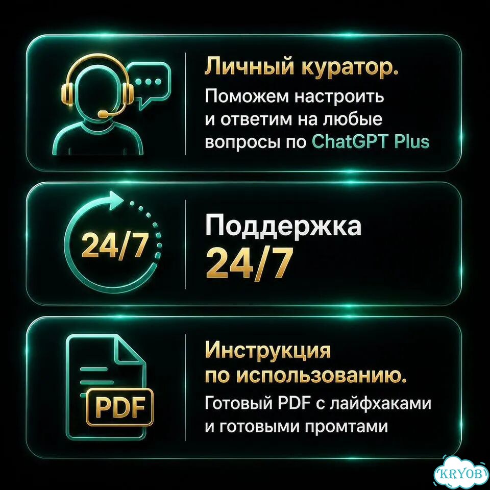 Chat GPT Plus 5.5 Dalle E3. Личная подписка фото 3
